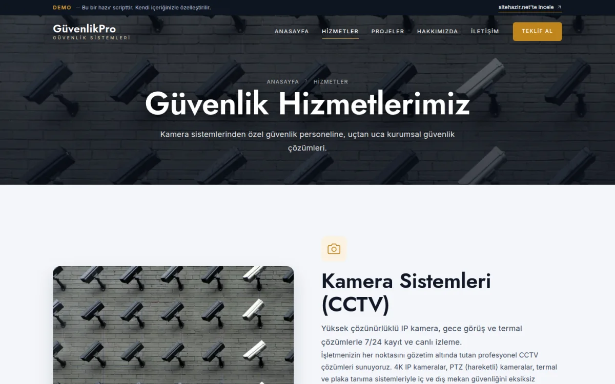 Güvenlik Hizmetleri
