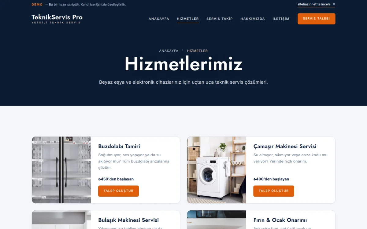 Hizmetlerimiz