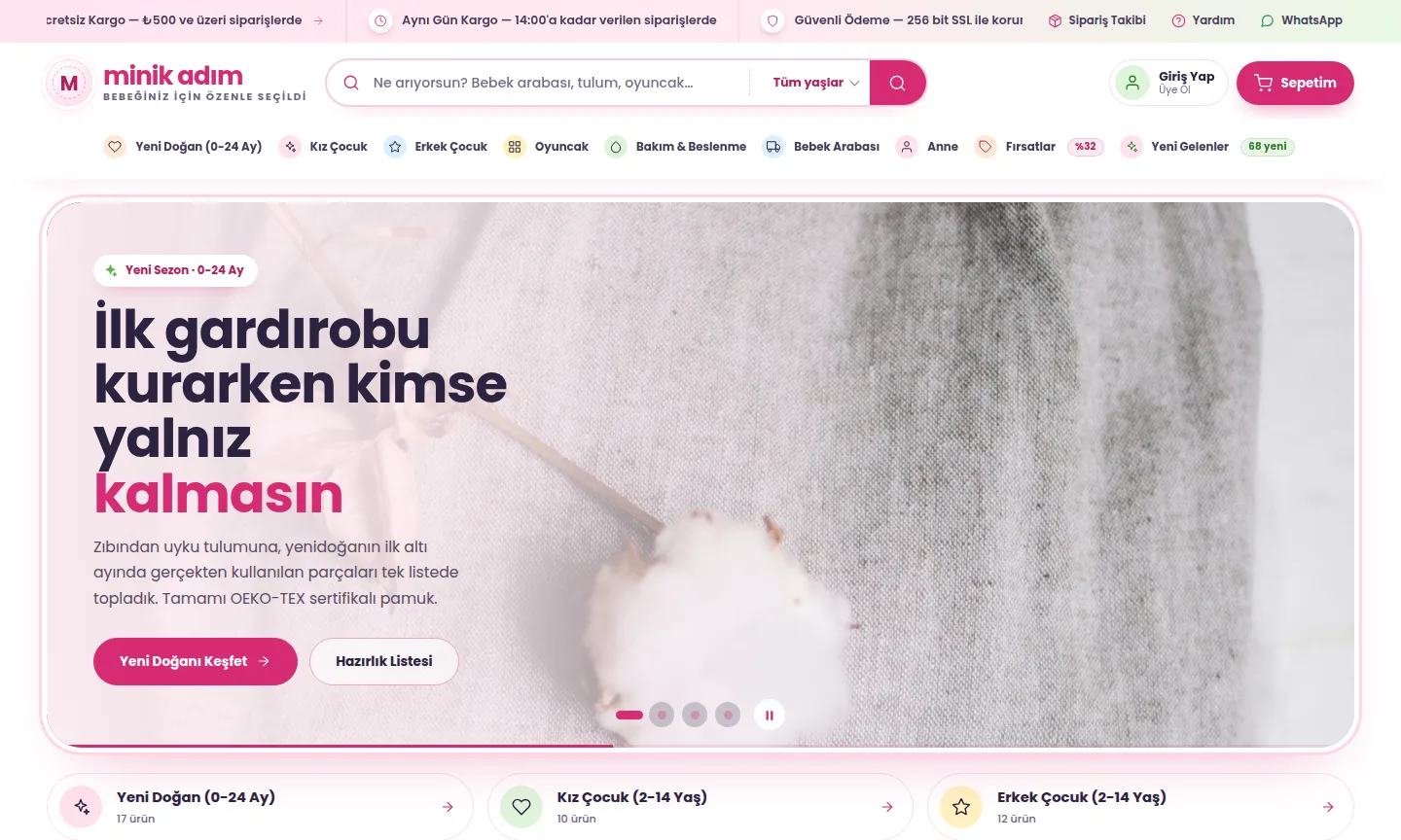 Bebek & Çocuk Teması