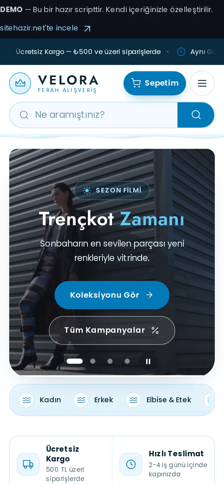 Mobil görünüm