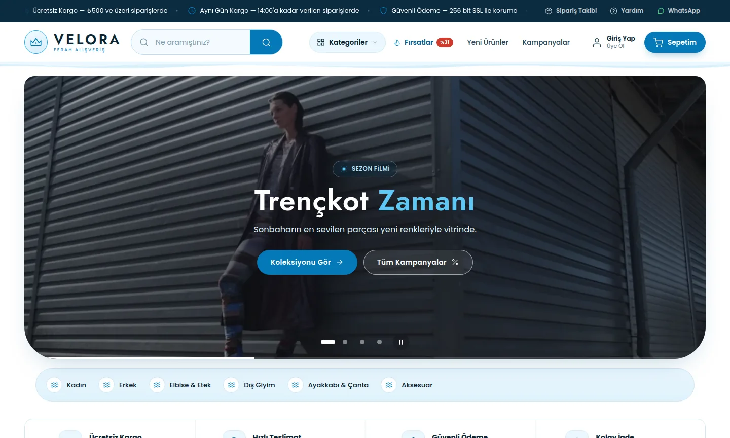 Deniz Mavisi Teması