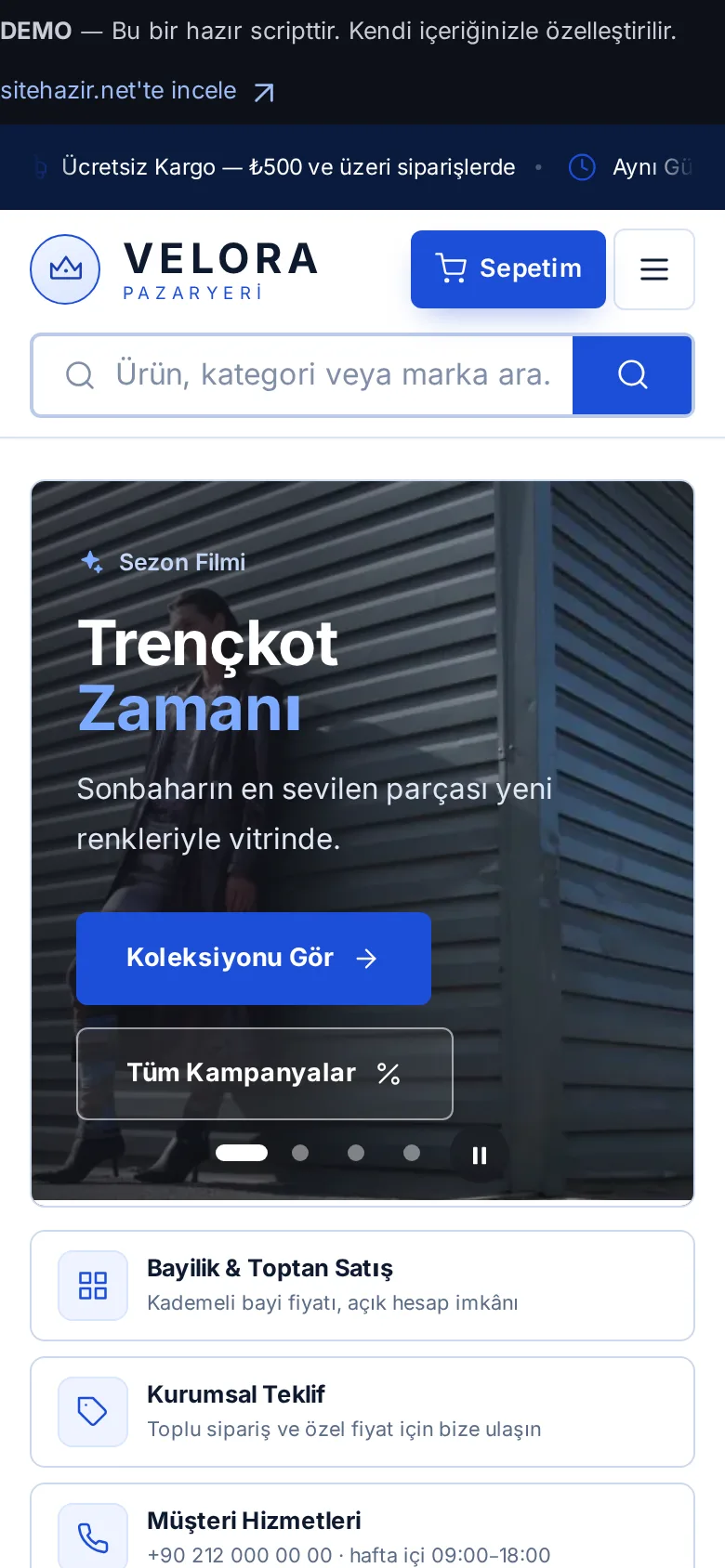 Mobil görünüm