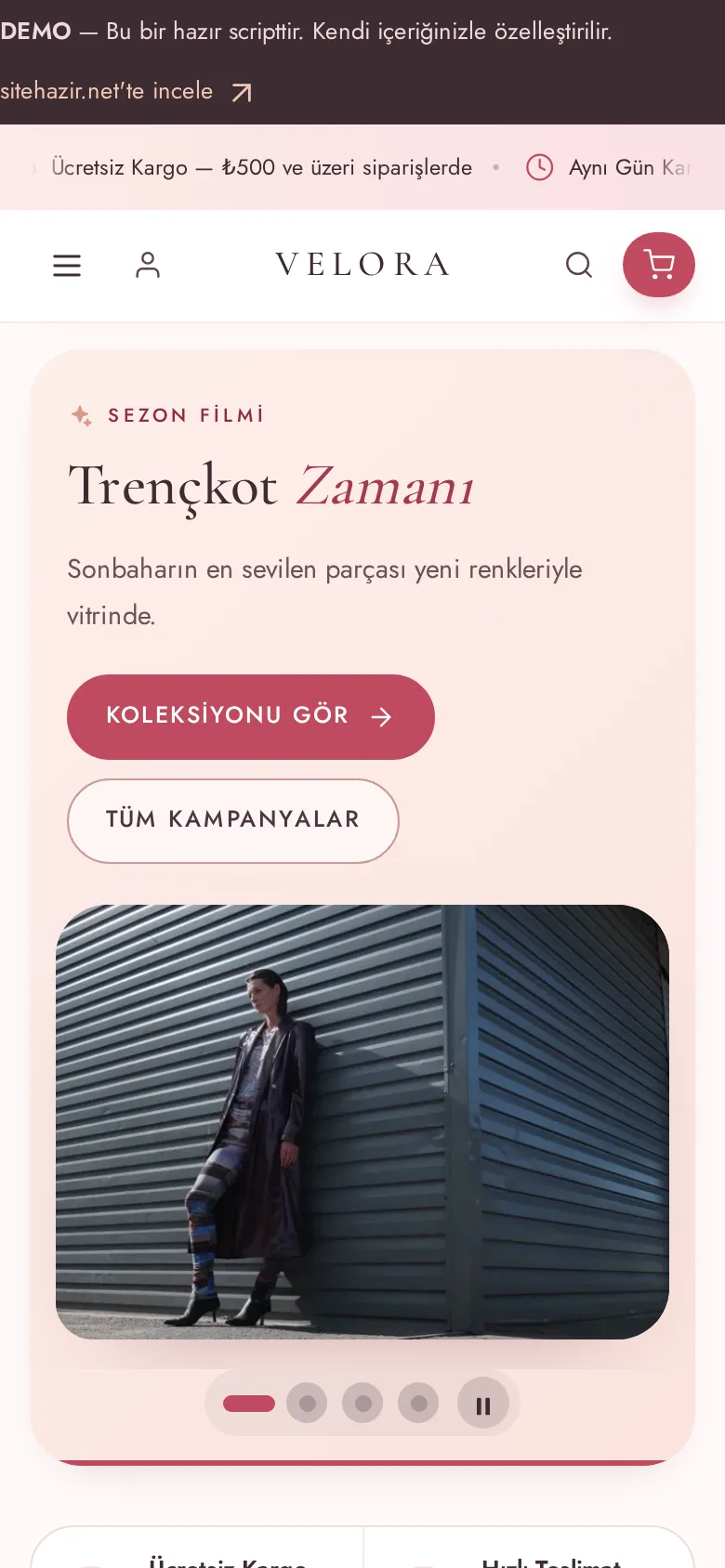 Mobil görünüm